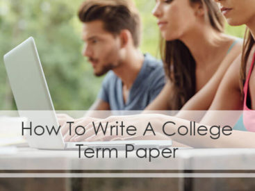 College Term Paper Writing Guide