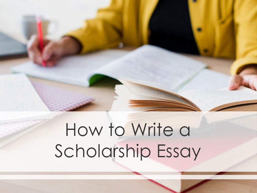How to type a scholarship essay